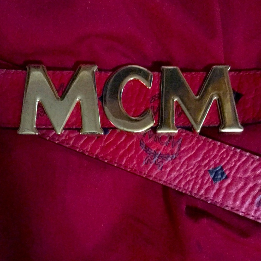 MCM belt excellent used condition